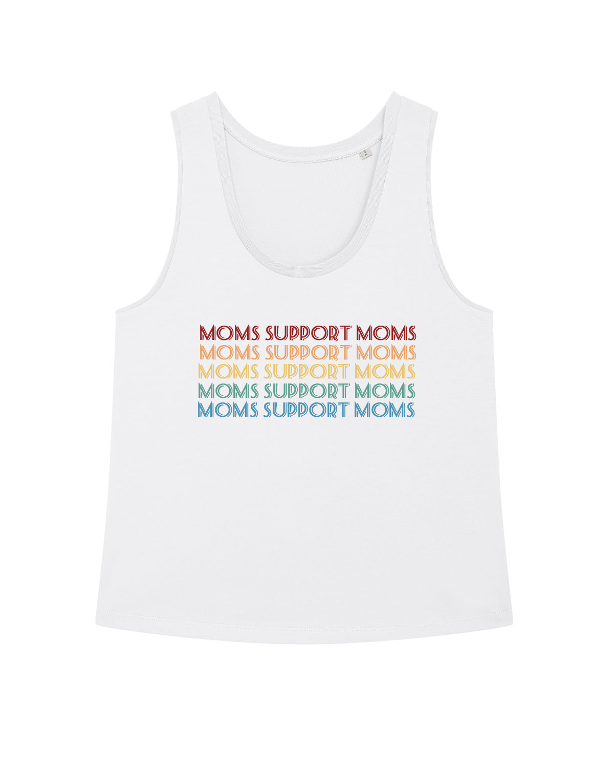 camiseta blanca moms support moms1